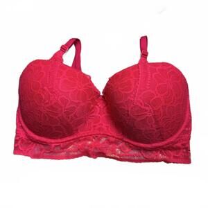 PINK by Victoria's Secret Pink Lace Floral Bralette